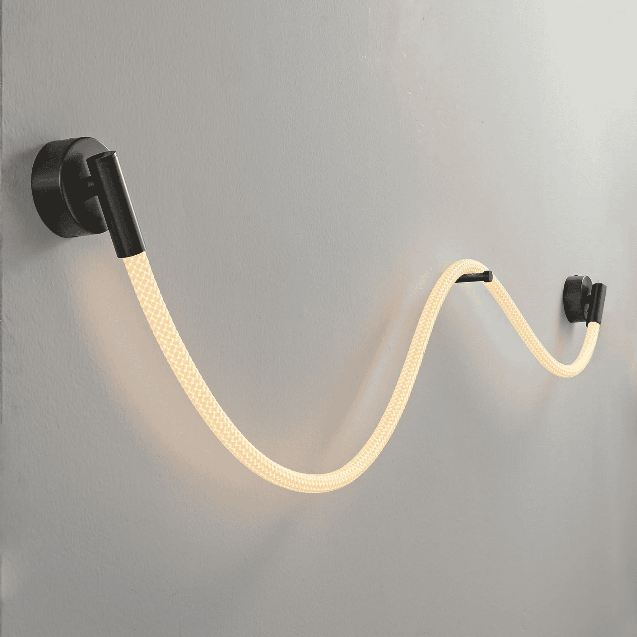 Linnea Modern Dimmable LED Wall Light Sconce Black, Medium, Fixtures, Nordic