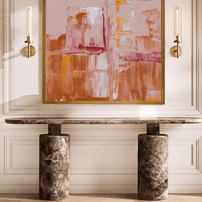 Translation missing: de.Modern Brass Crystal Wall Sconce - Warm 3000K Glow, Black, Light Fixtures, Lyseld