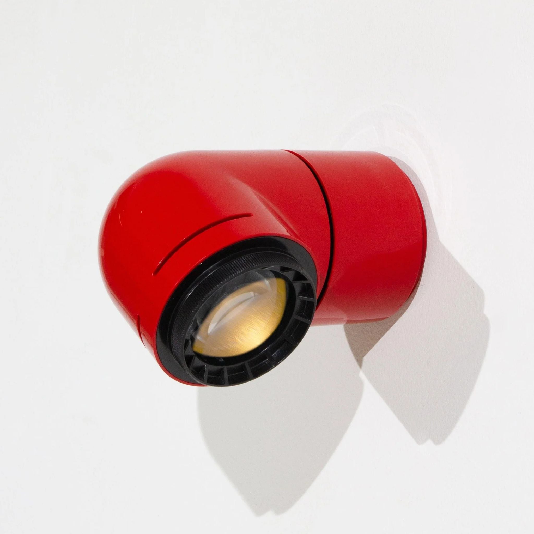 Lysform Art Deco Wall Lamp with Dual Ambient Light, Red, Fixtures
