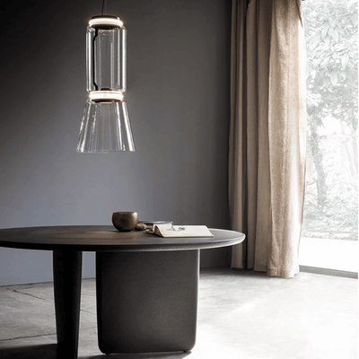 Translation missing: de.Lyskap Sculptural Glass Pendant Light Nordic, Small Lamp, Ceiling Fixtures, Hand-Blown