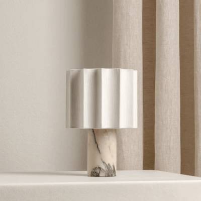 Translation missing: de.Lyssten Nordic Marble Table Lamp with USB Charging, Lamps, Dimmable Touch