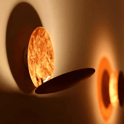 Translation missing: de.Måneglo LED Round Wall Sconce Modern Nordic Design, Light Fixtures, Warm Ambiance