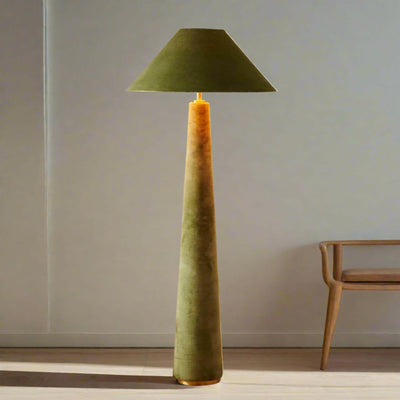 Translation missing: de.Mysa Velvet Fabric Shade Lamp for Nordic Interiors, Table Lamps, Minimalist