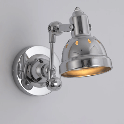 Translation missing: de.Adjustable Silver Industrial Wall Light - Skonne, Fixtures, Skjold Lamp