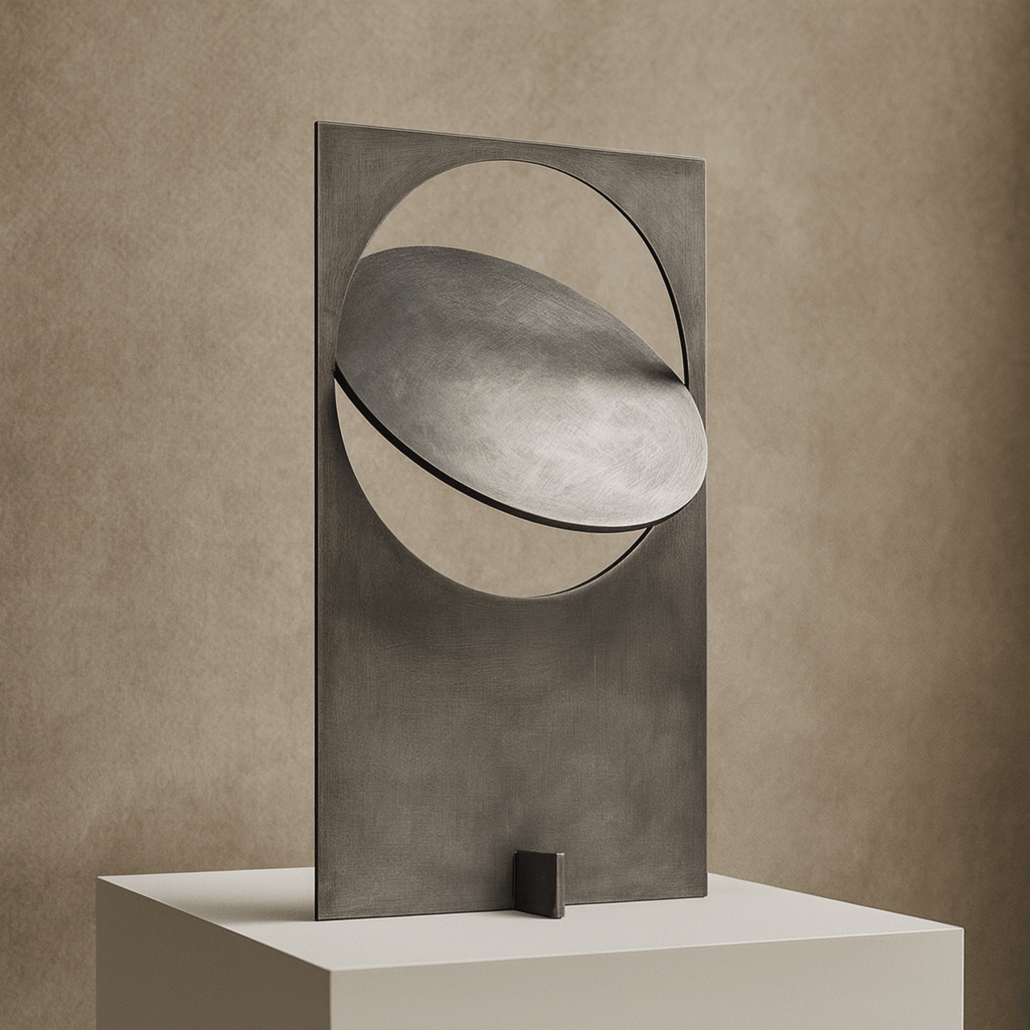 Solglød Modern Sunset Table Lamp - Dark Gray LED, Lamps, Sculptural