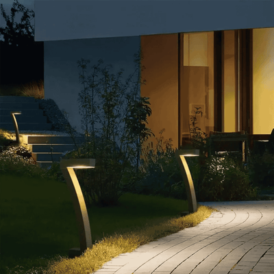 Translation missing: de.Solsti Solar Garden Path Lights Outdoor Warm White, Landscape Pathway Lighting, 2700K