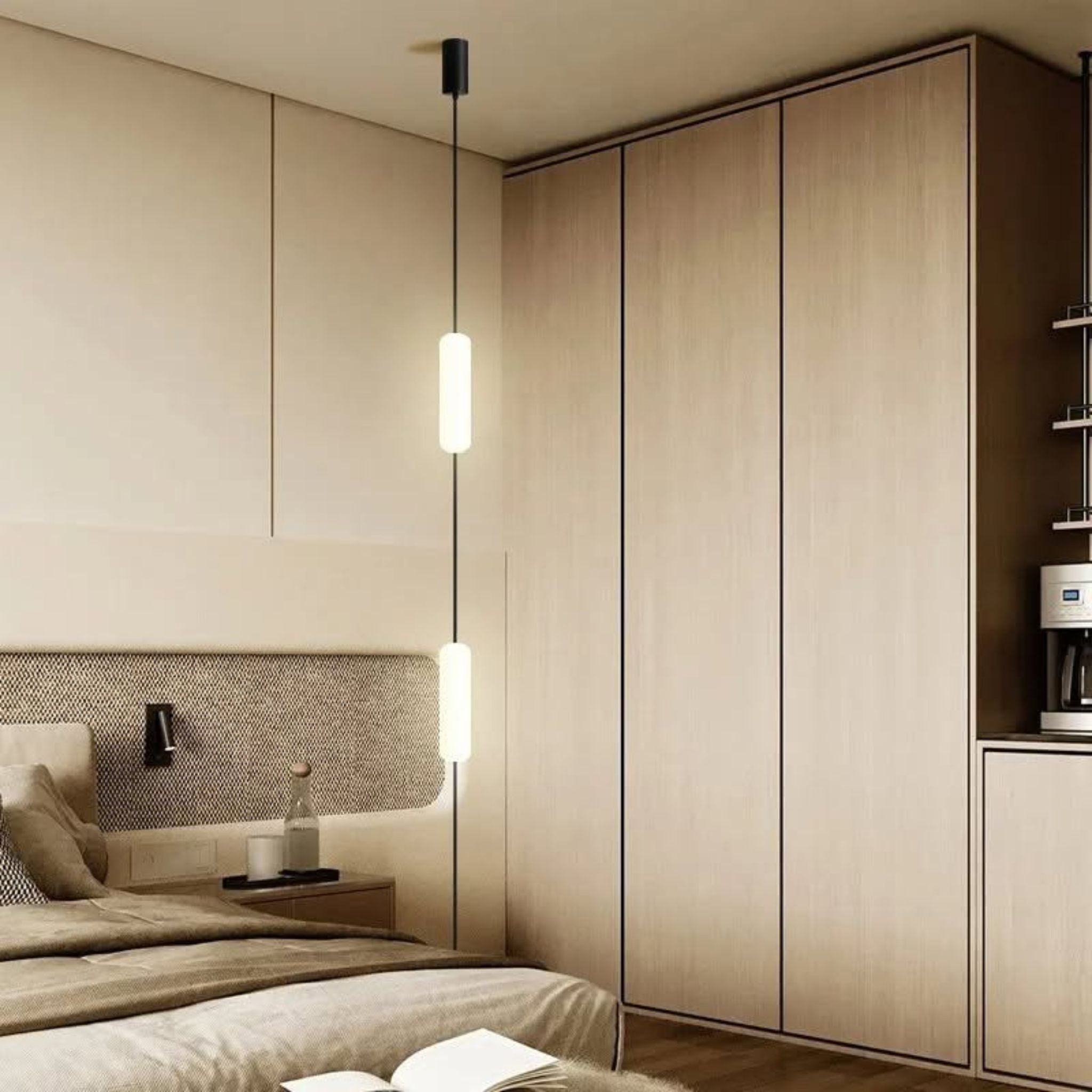 Stavlyn LED Floor-to-Ceiling Lamp Minimalist Nordic, Floor Lamps, Linear to Ceiling