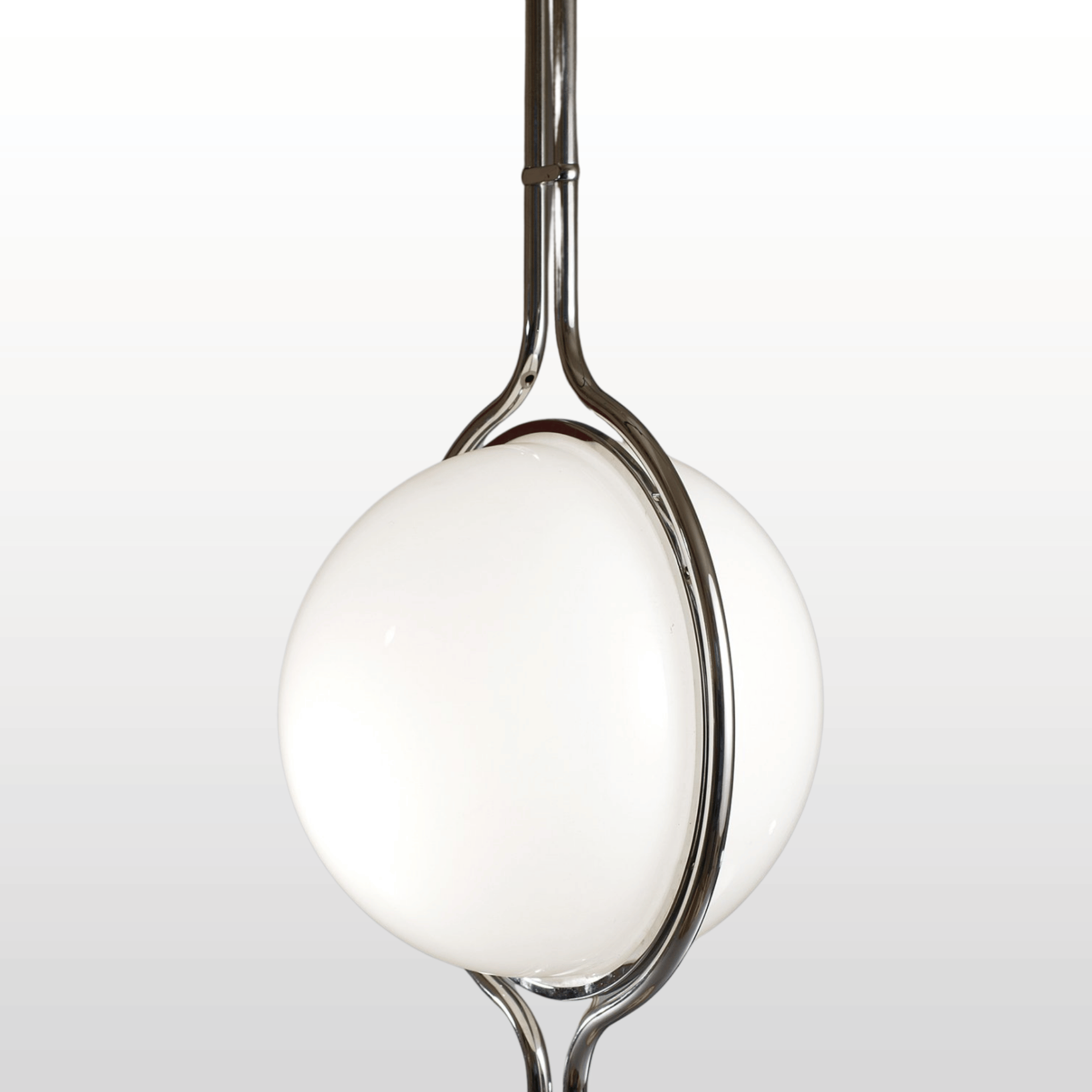 Adjustable Chrome Globe Floor to Ceiling Lamp, Lamps, Stavlys Bauhaus
