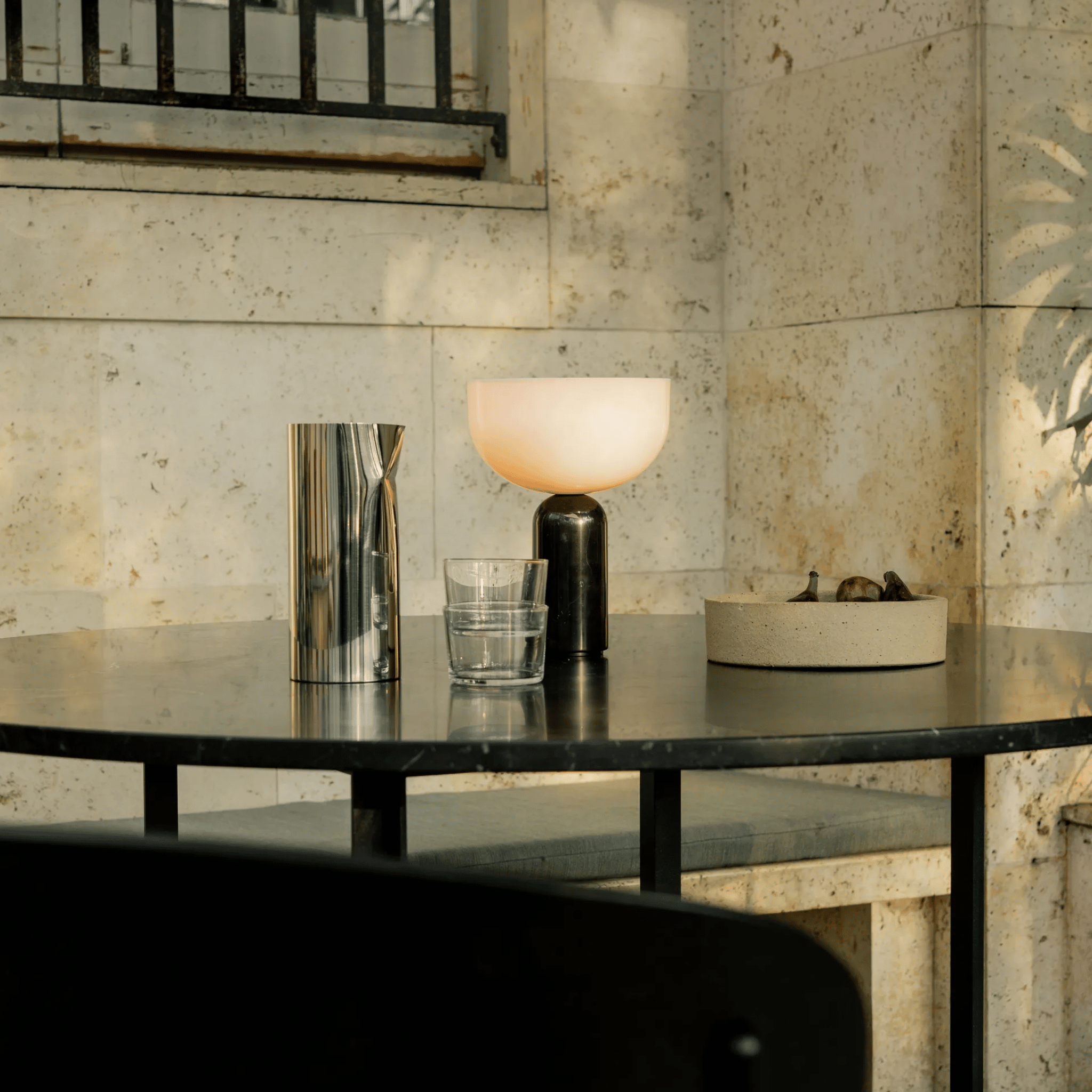 Stenvei Nordic Marble Table Lamp with USB Port, Lamps, Touch Charging