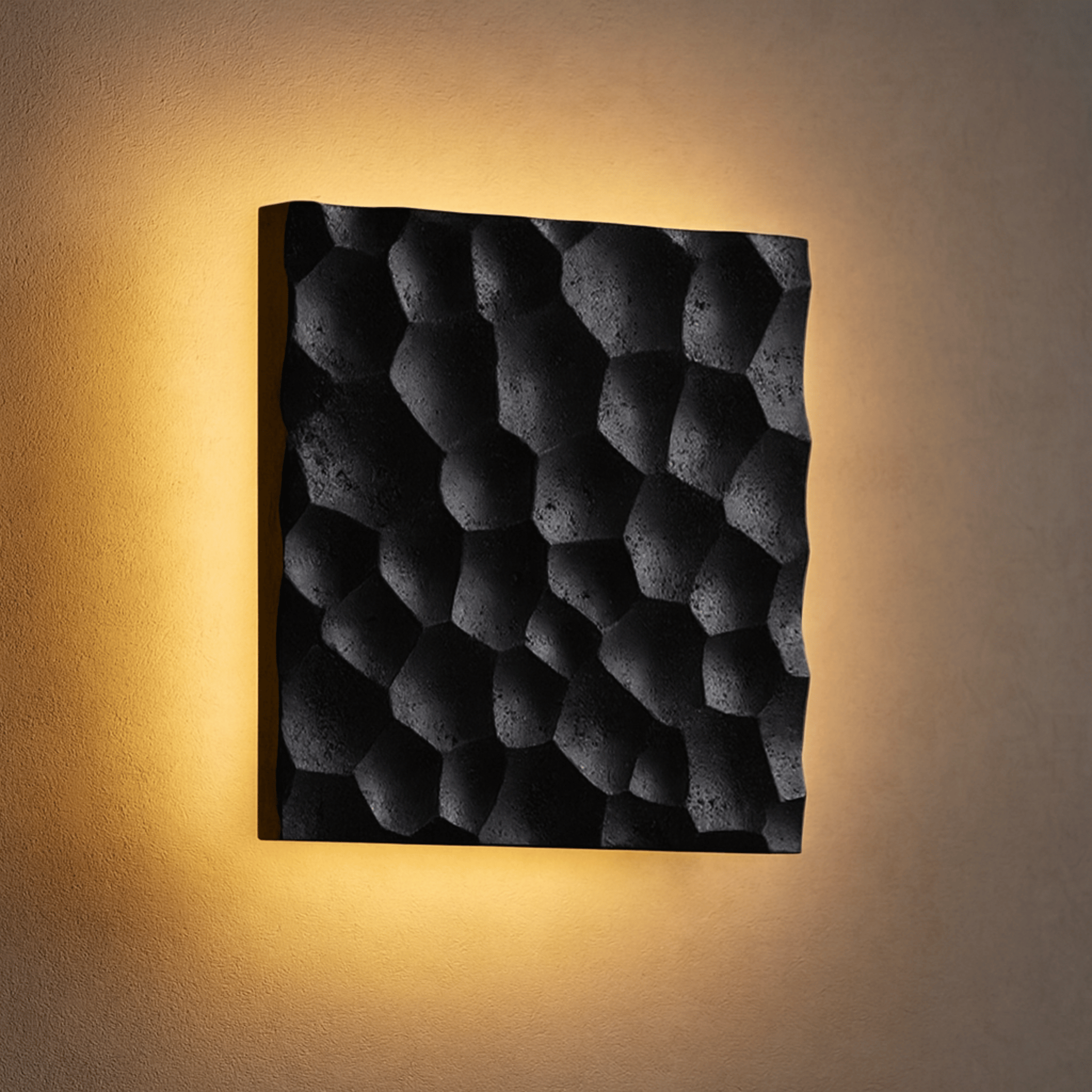 Natural Travertine LED Wall Lamp - IP65 Waterproof, Landscape Pathway Lighting, Stenvei Stone Outdoor Sconce
