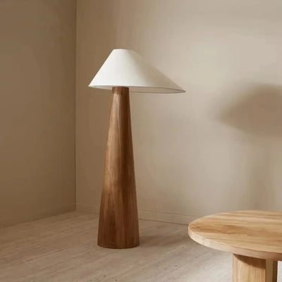 Translation missing: de.Solid Wood Wabi-Sabi Floor Lamp Zen Nordic Design, Lamps, Stille Japanese