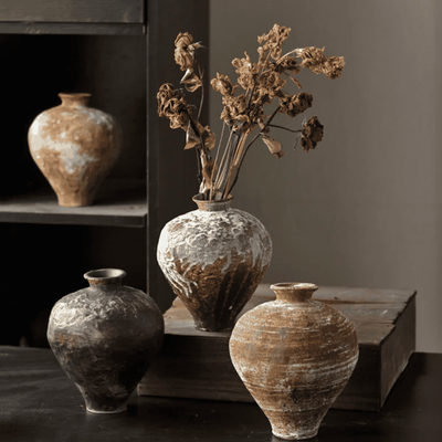 Translation missing: de.Small Jingdezhen Ceramic Wabi-Sabi Vase by Skonne, Sabi, Vases, Stille