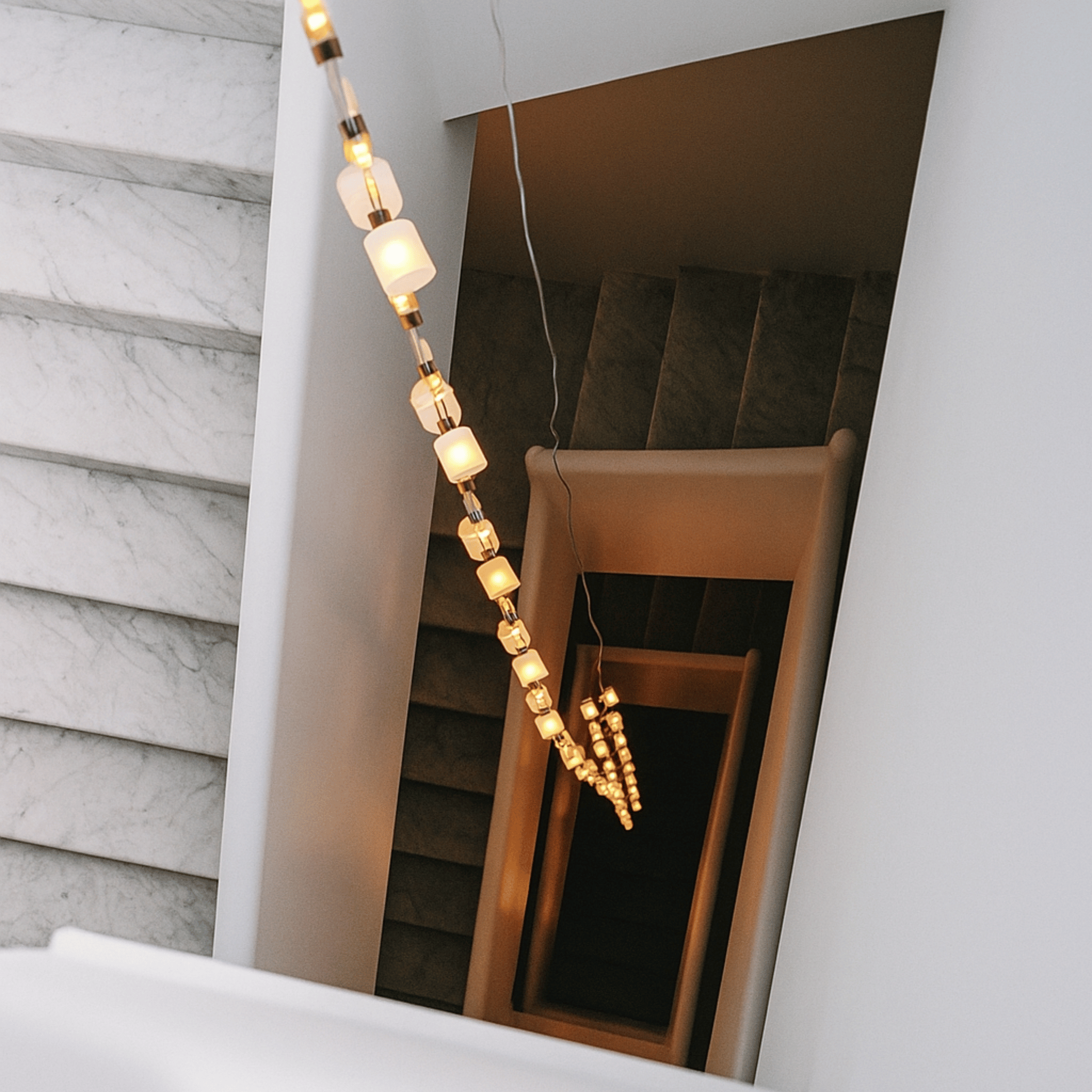 Stralvik Long Pendant Light Modern LED Gold, Ceiling Fixtures, Linear