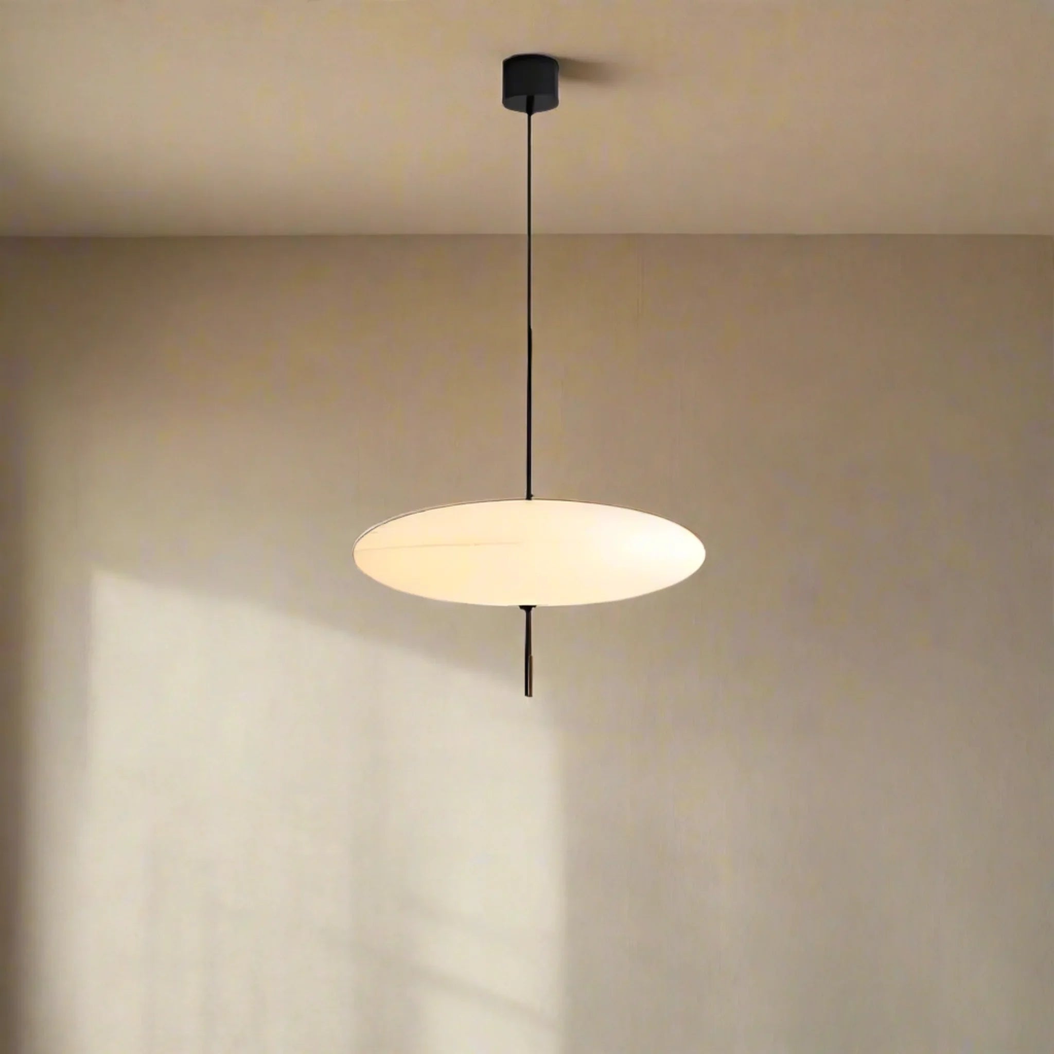 Scandinavian Flying Saucer LED Pendant Light White, DIA 19.6’’ (50cm), Ceiling Fixtures, Svevlys Nordic