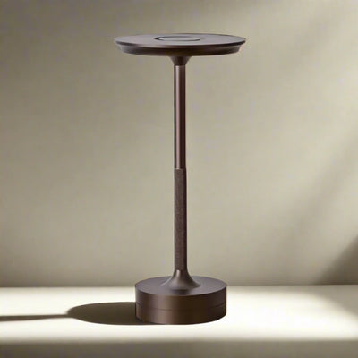 Translation missing: de.Tändra Rechargeable Cordless LED Touch Table Lamp, Brown, Desk Lamps, Dimmable
