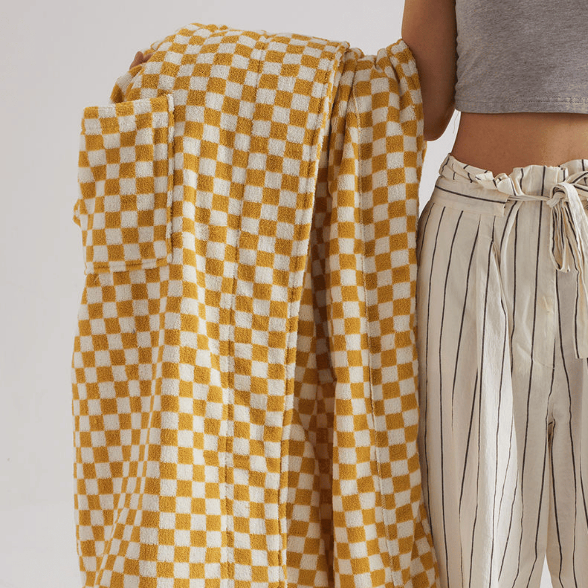 Luxury Organic Cotton Jacquard Bathrobe | Skonne, Robes, Varda