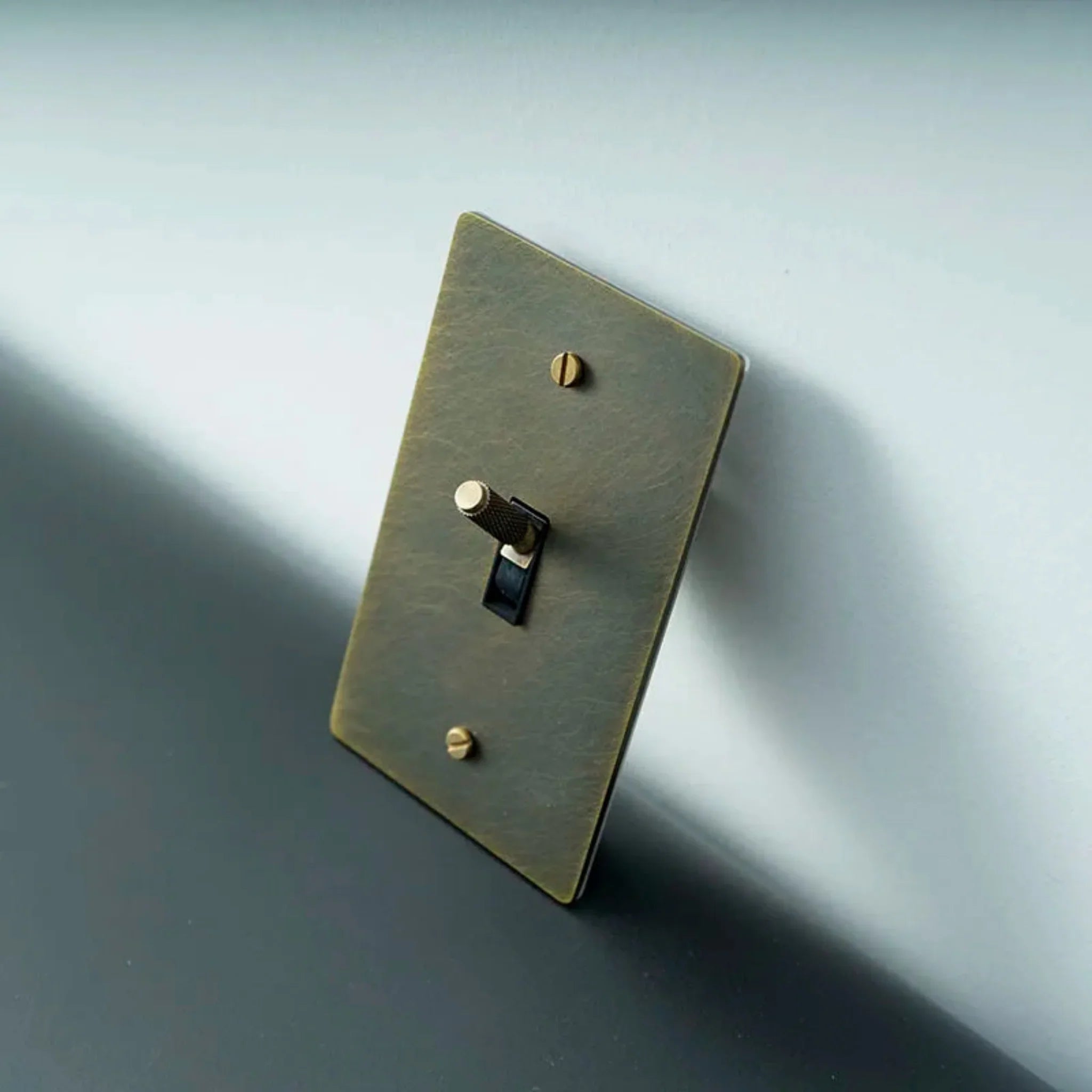 Vrida Bronze Brass Toggle Switch Panel - UL Listed, Single-Pole Switches, UL-Certified